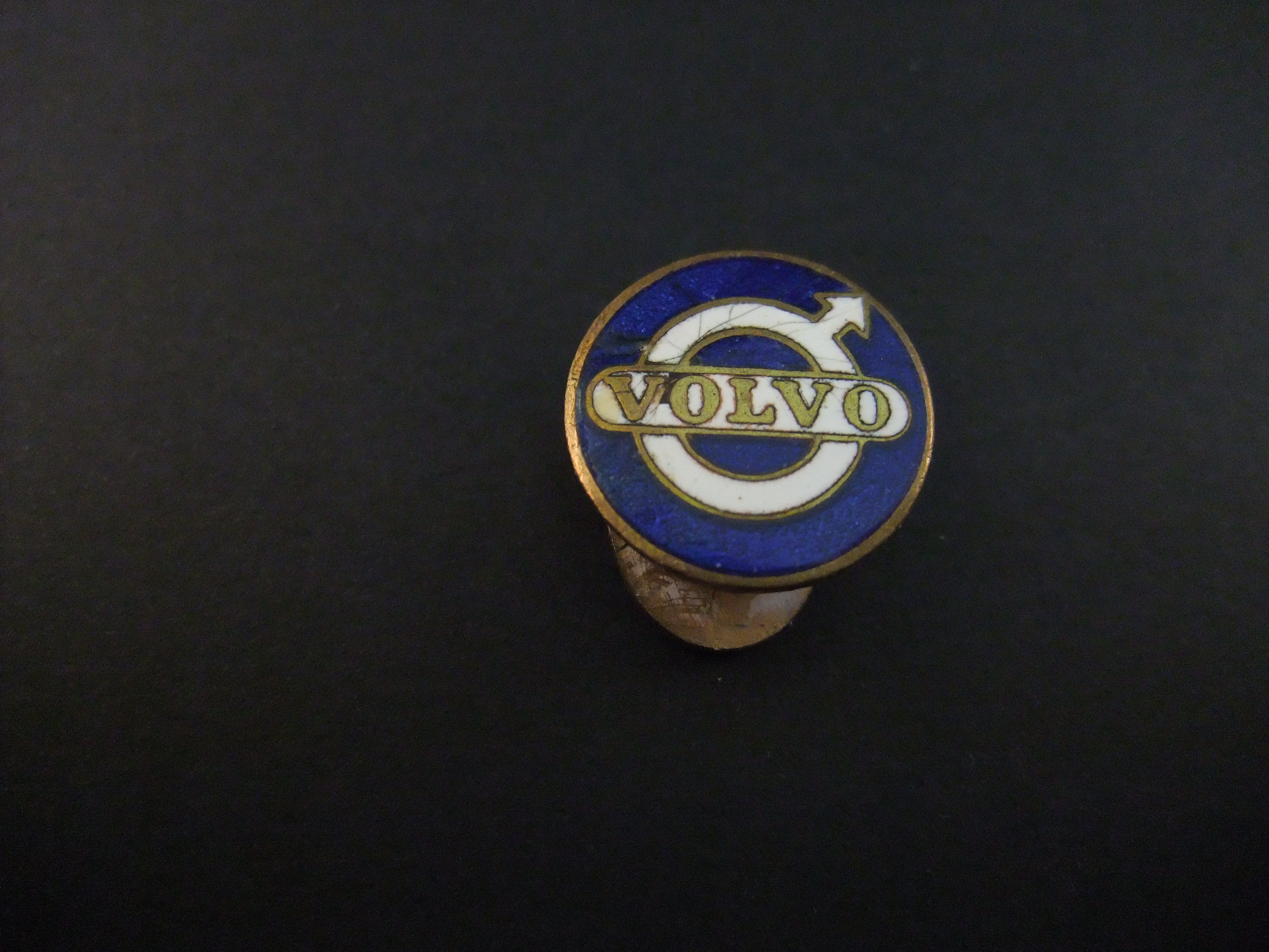 Volvo Car Corporation logo emaille knoop